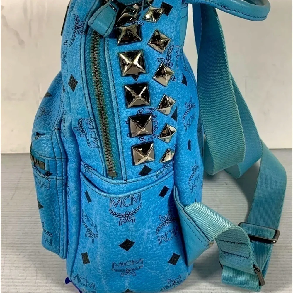 MCM backpack blue